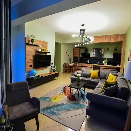 Apartment Cityscape 2br Kavaja St, 11 Fl, Dajti View